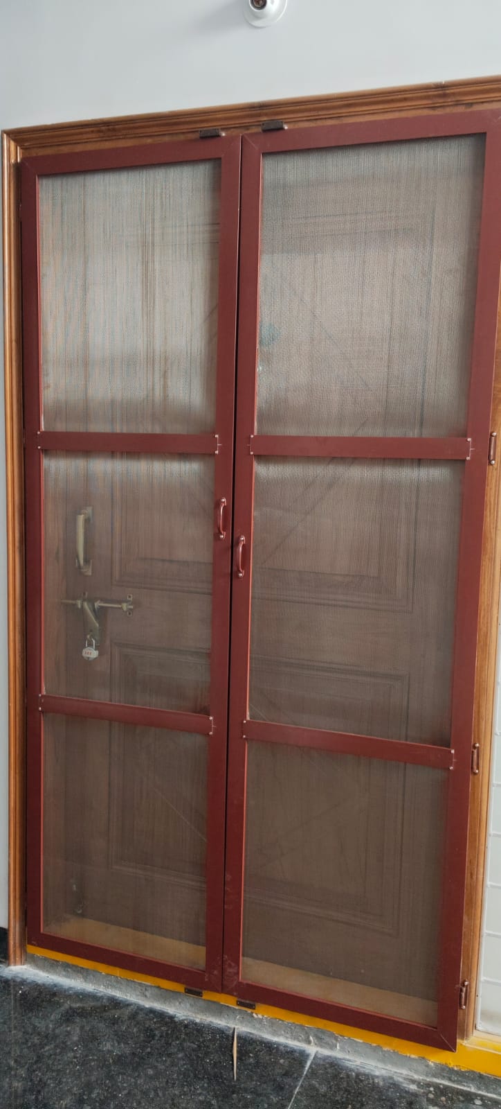 After Mesh Door