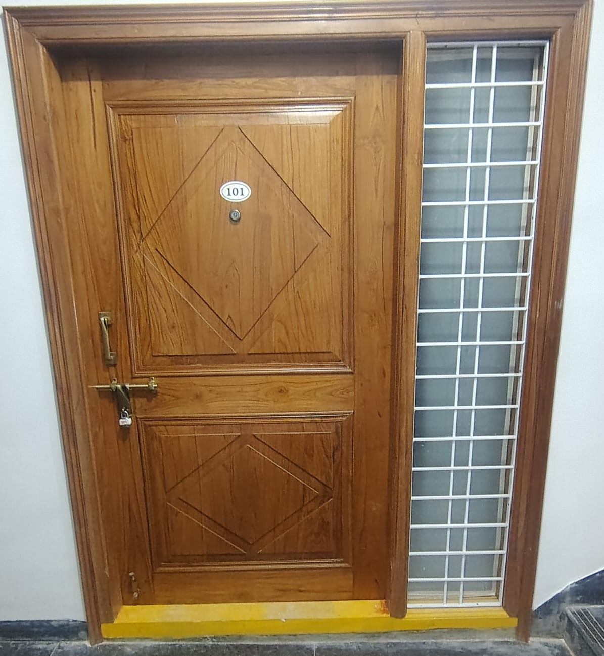 Before Mesh Door